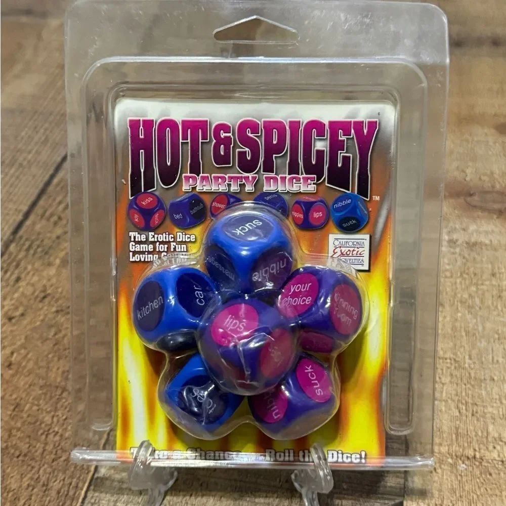 NEW Hot and Spicy Dice Game Couples Foreplay Romantic & Fun Hottest Couples Game